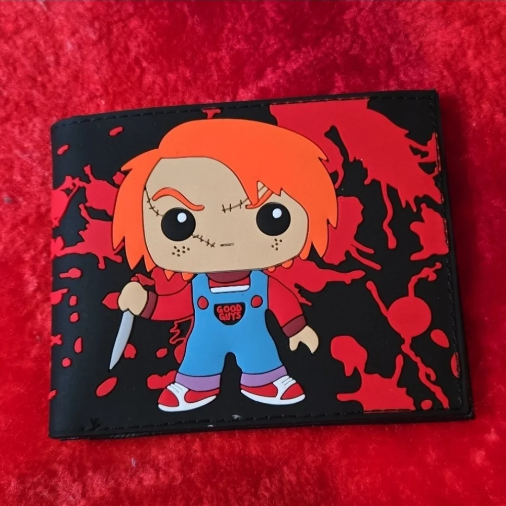 New chucky Halloween horror billfold wallet